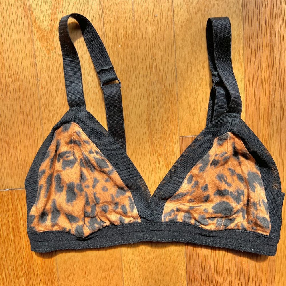 STYLESTALKER Leopard Bralette AUS 10, UK 10, US 6 or Medium